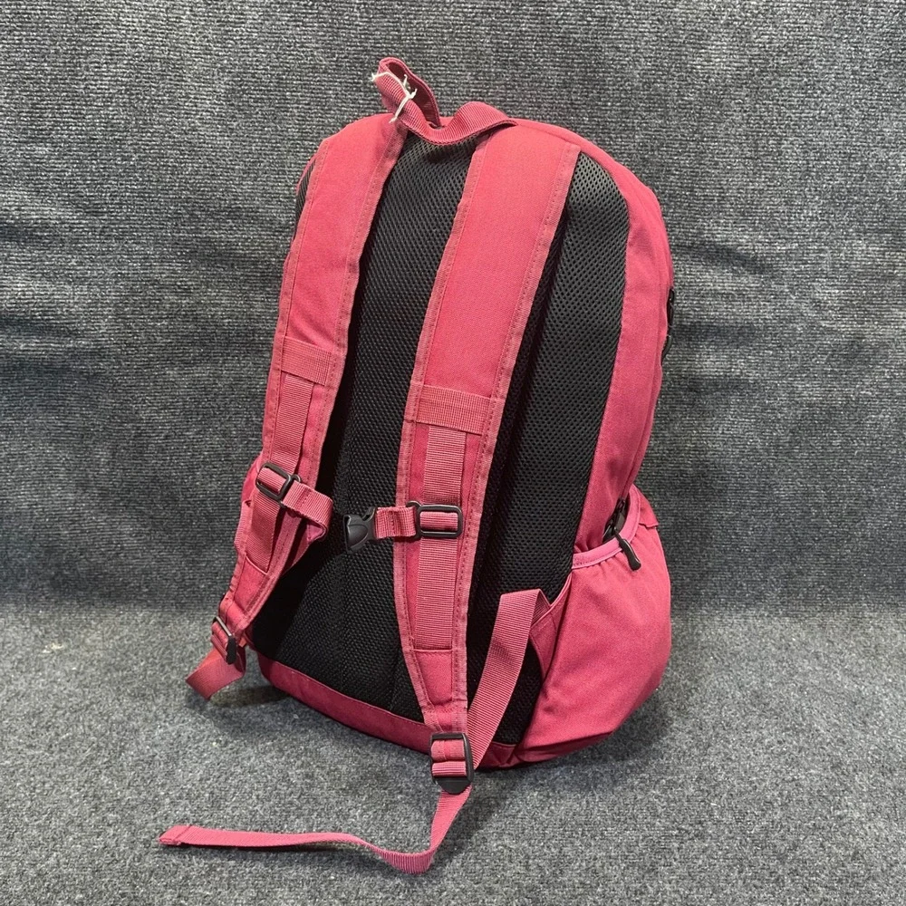 AmazonBasics B078J7NT5G Deep Red MOLLE Canvas Backpack for Laptops up to 15 inch